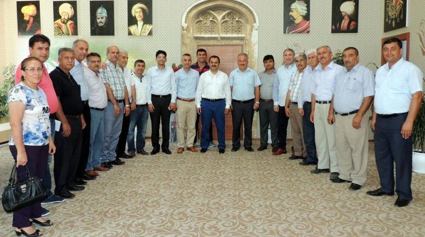 Milletvekili Samani Aksulu Muhtarlarla Buluştu