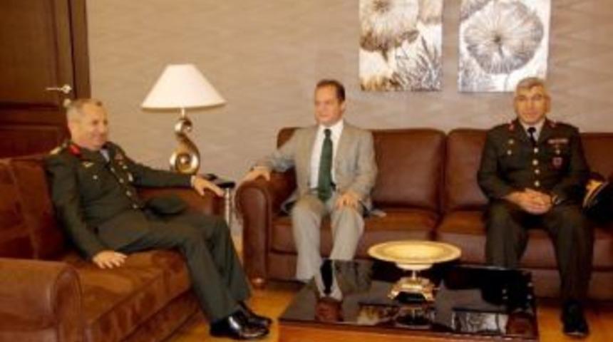 Komutanlardan Od&uuml;&rsquo;ye Ziyaret