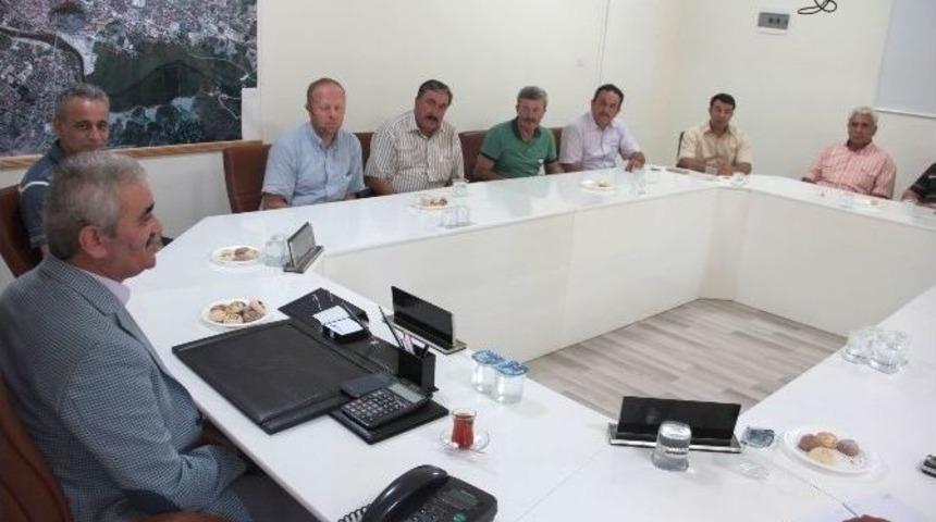 Osmancık Belediyesinde Mahalle Muhtarlarıyla Toplantı