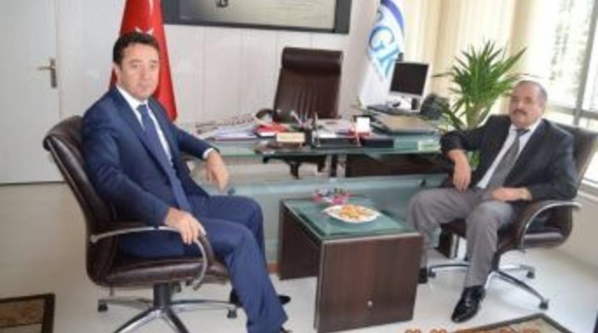 İş-kur M&uuml;d&uuml;r&uuml; Celil Kuzu&rsquo;dan Bolu Sgk İl M&uuml;d&uuml;r&uuml; &Ccedil;avuş&rsquo;a Ziyaret