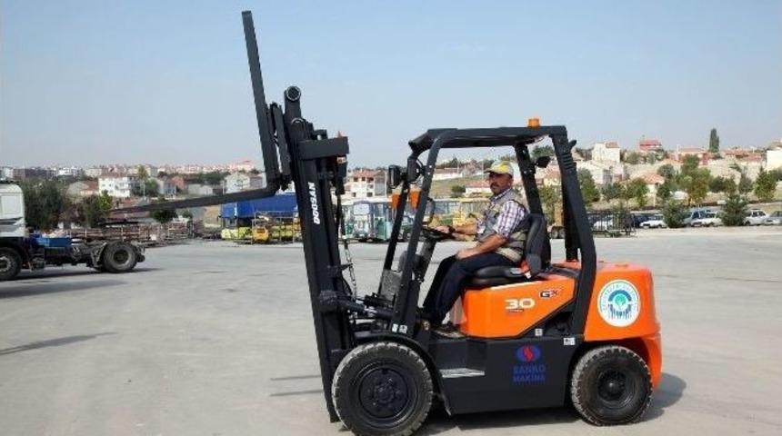 Odunpazarı Belediyesi İş Makinesi Parkını Genişletiyor