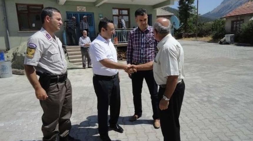 Derebucak Kaymakamı Sorunları Dinledi