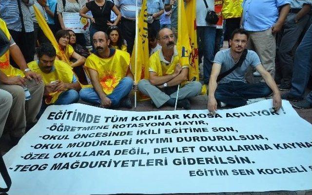 Eğitim-sen’den Teog Yerleştirmesine Tepki Yürüyüşü