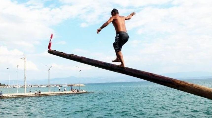 K&uuml;lt&uuml;r Sanat G&uuml;nleri Deniz Eğlenceleri İle Şenlendi