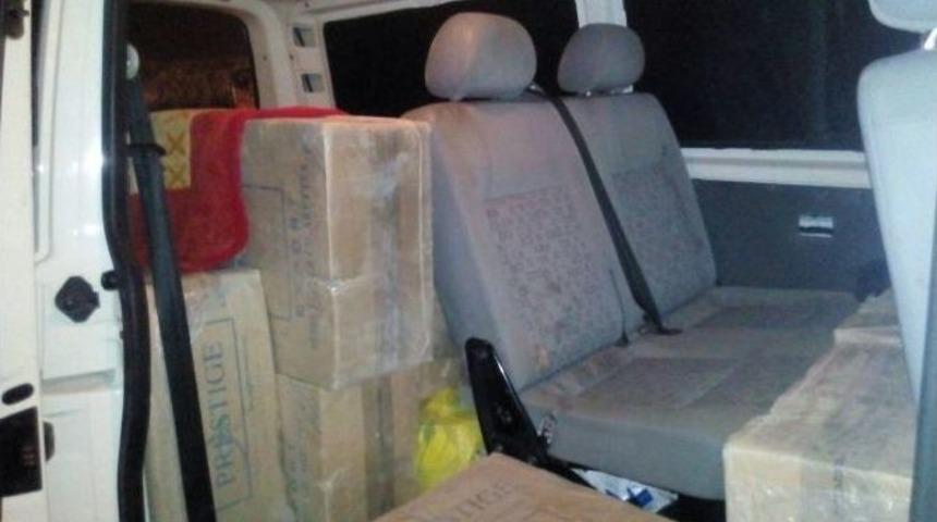 Gaziantep&rsquo;te 12 Bin 450 Paket Ka&ccedil;ak Sigara Ele Ge&ccedil;irildi