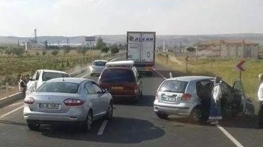 Kayseri&rsquo;de Trafik Kazası: 6 Yaralı