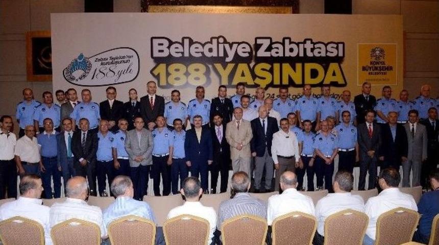 Konya B&uuml;y&uuml;kşehir Belediyesi Zabıta Haftasını Kutladı