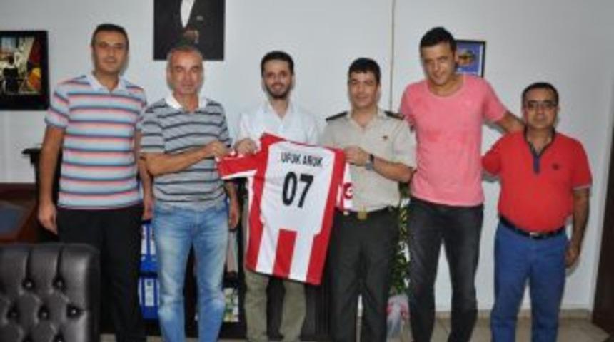 Manavgatspor'dan Jandarma Komutanı Aruk'a Ziyaret