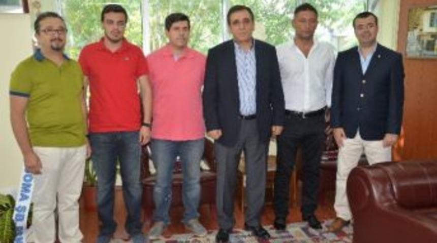 Geleceğin İş Adamlarından Kaymakam At&ccedil;ı&rsquo;ya Ziyaret