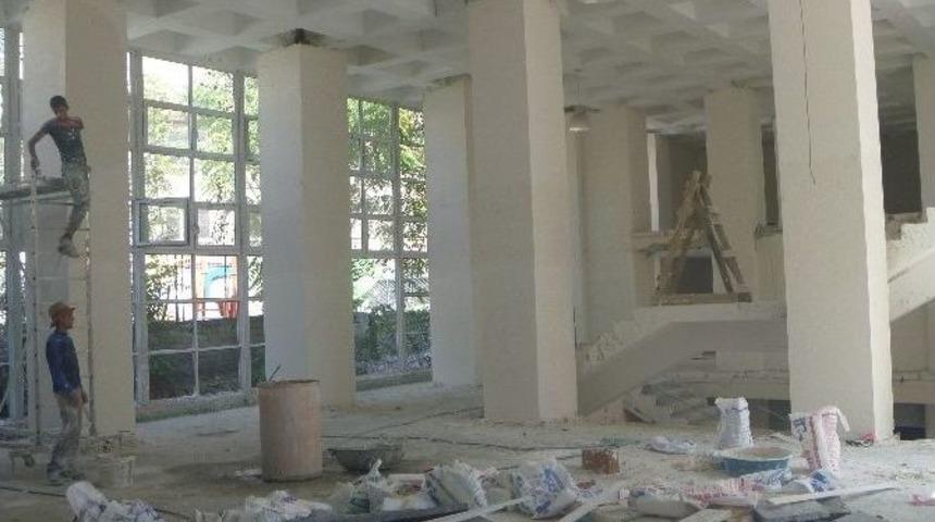 Bilecik Halk K&uuml;t&uuml;phanesinde Onarım Ve G&uuml;&ccedil;lendirme &Ccedil;alışmaları