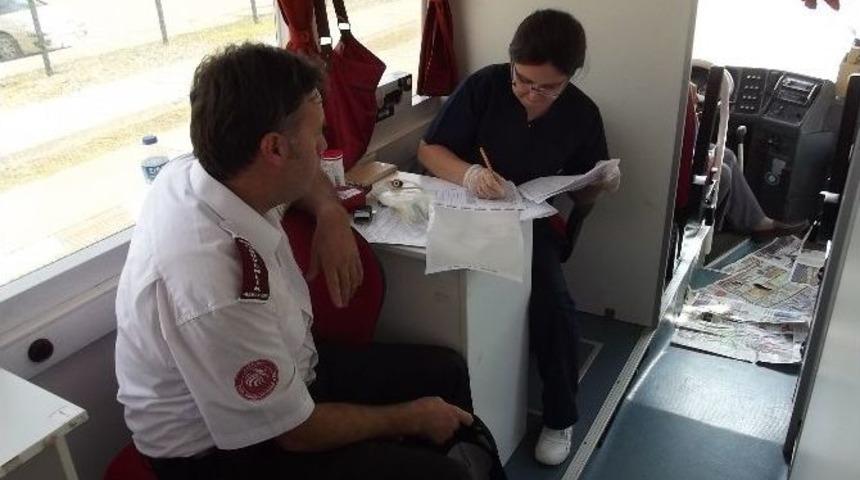 &Ccedil;an Termik Santrali Personelinden Kan Bağışı