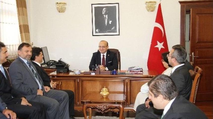 Başbakan Yardımcısı Akdoğan, Ak Parti Ankara İl Başkanı Yamalı’yı Kabul Etti