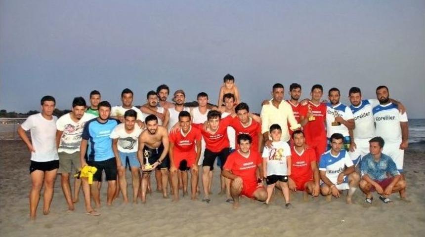 "noel Baba Plaj Futbol Turnuvası" Sona Erdi