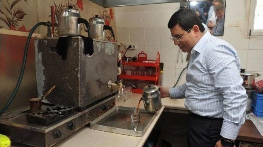 Başkan T&uuml;t&uuml;nc&uuml; Mahalle Ziyaretlerine Devam Ediyor