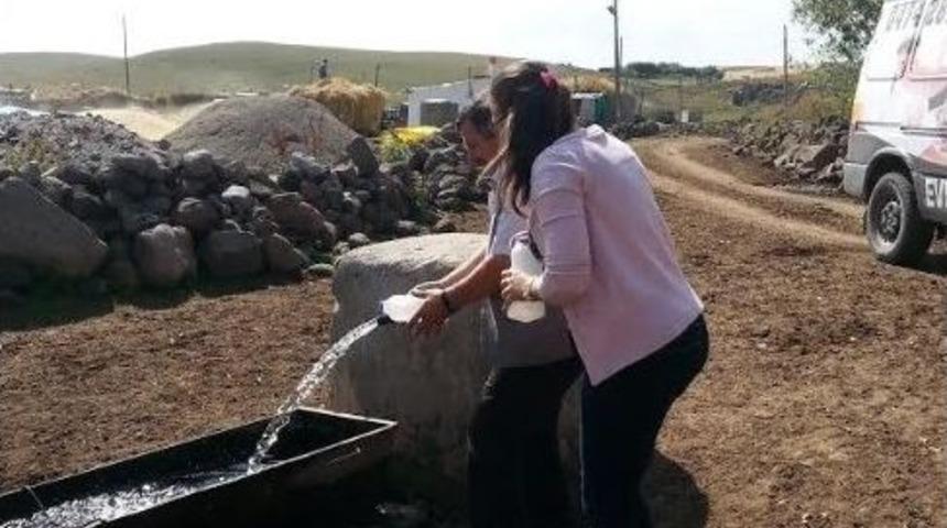 Arpa&ccedil;ay&rsquo;da İ&ccedil;me Sularının Analizleri Yapılıyor