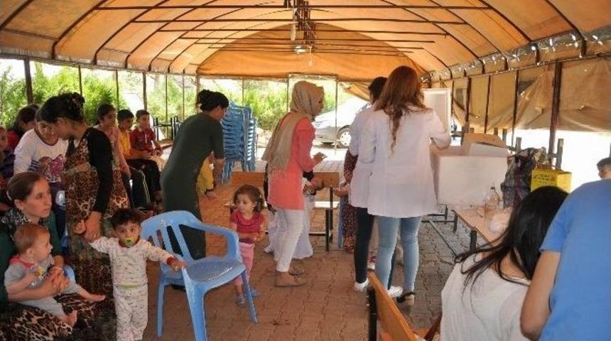 Yezidiler, Darge&ccedil;it&rsquo;te Sağlık Taramasından Ge&ccedil;irildi