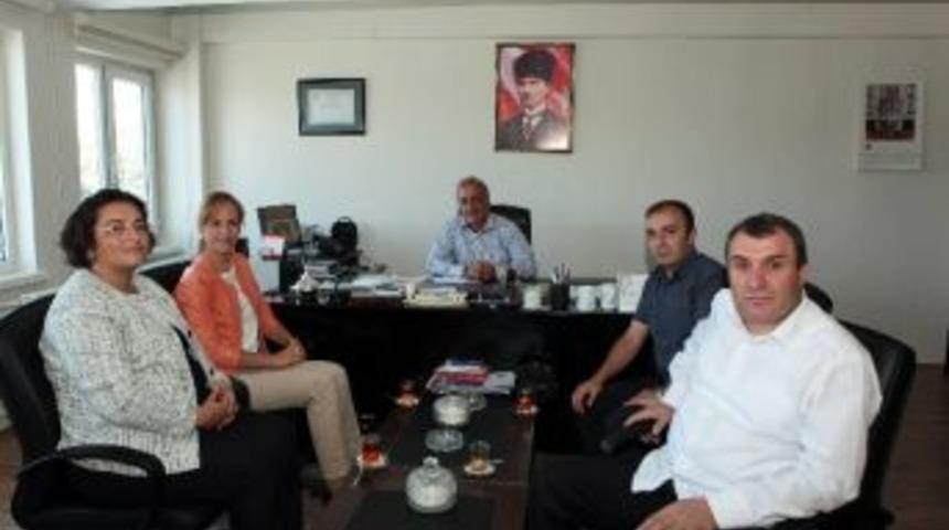 Ht-ttm Heyeti Atat&uuml;rk &Uuml;niversitesi Ve Ata Teknokenti Ziyaret Etti