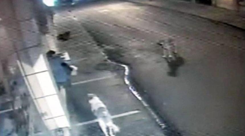 K&ouml;pekle Hırsızlık Yapan Şahıs Yakalandı