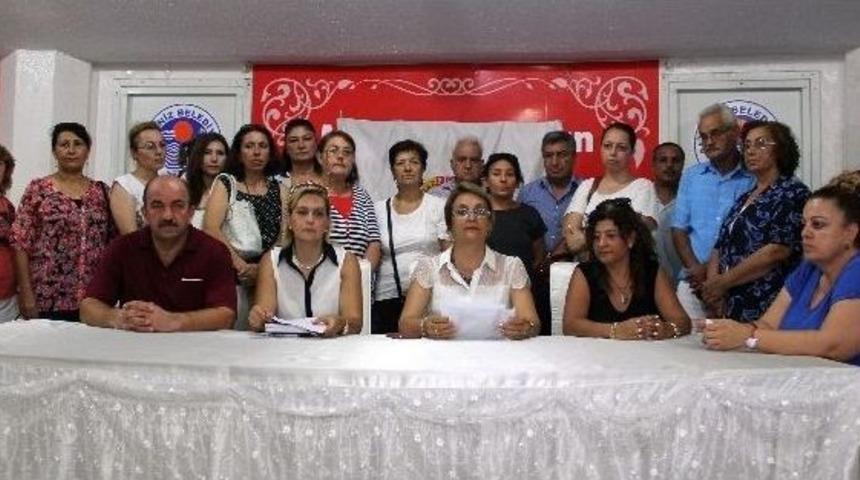 Mahalle Muhtarları Ve Kursiyerlerden Kadın Y&ouml;neticilere Destek