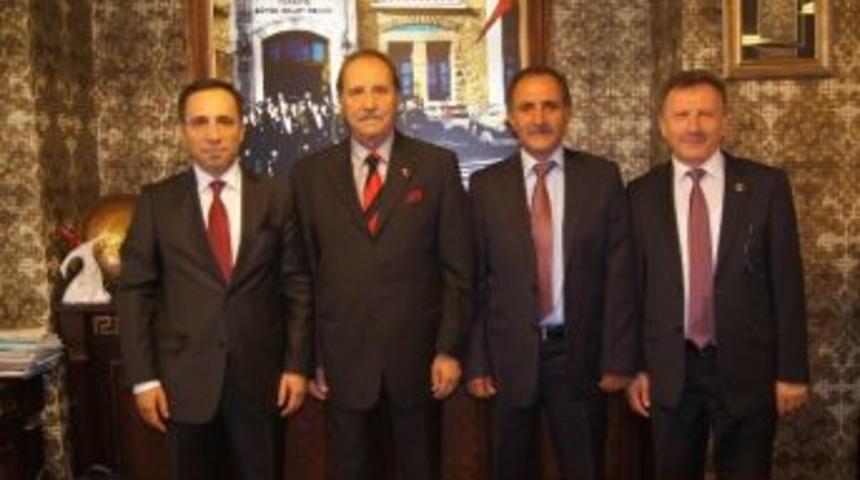M&uuml;steşar Yardımcısı &Ccedil;imen&rsquo;den, Sesob Başkanı K&ouml;ksal&rsquo;a Ziyaret