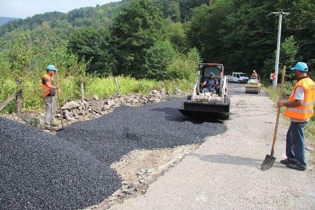 Hendek’te Asfalt Atağı