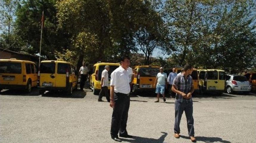 Manavgat&rsquo;ta Taksiciler İsyanda