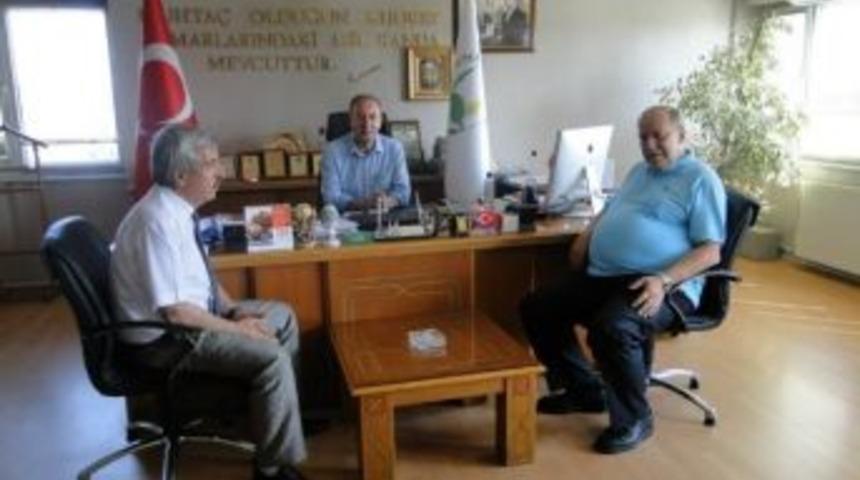 Okuyan&rsquo;dan Başkan Şahiner&rsquo;e Ziyaret