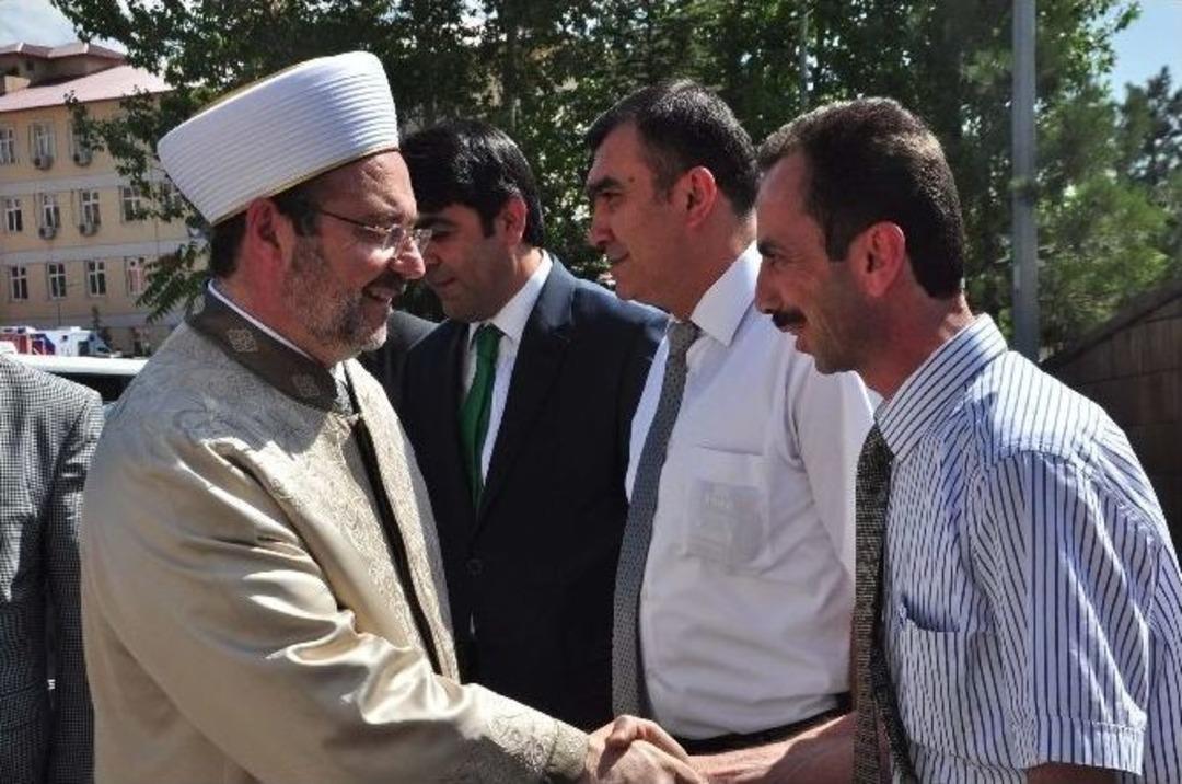 Diyanet İşleri Başkanı Prof. Dr. G&ouml;rmez&rsquo;in Bitlis Ziyaretleri