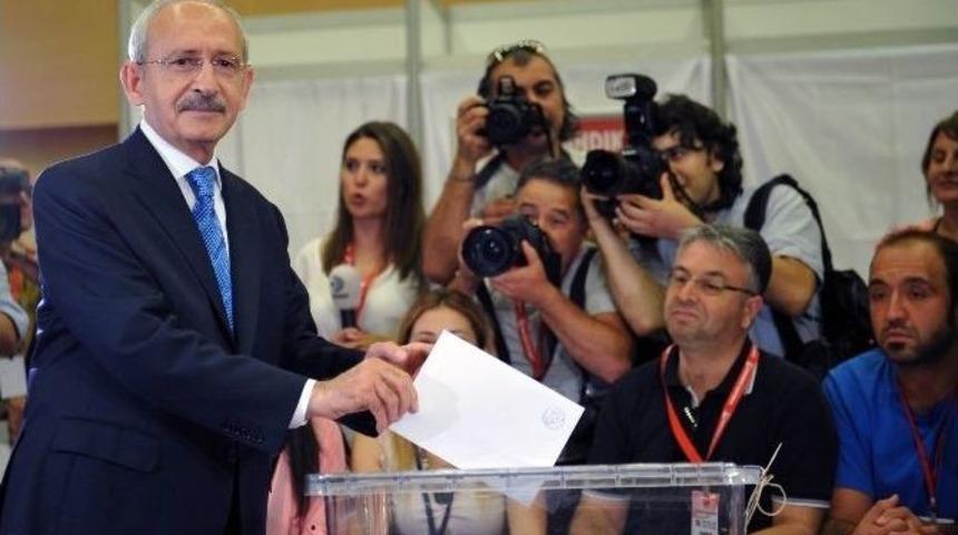 Chp Genel Başkanı Yeniden Kemal Kılı&ccedil;daroğlu Oldu