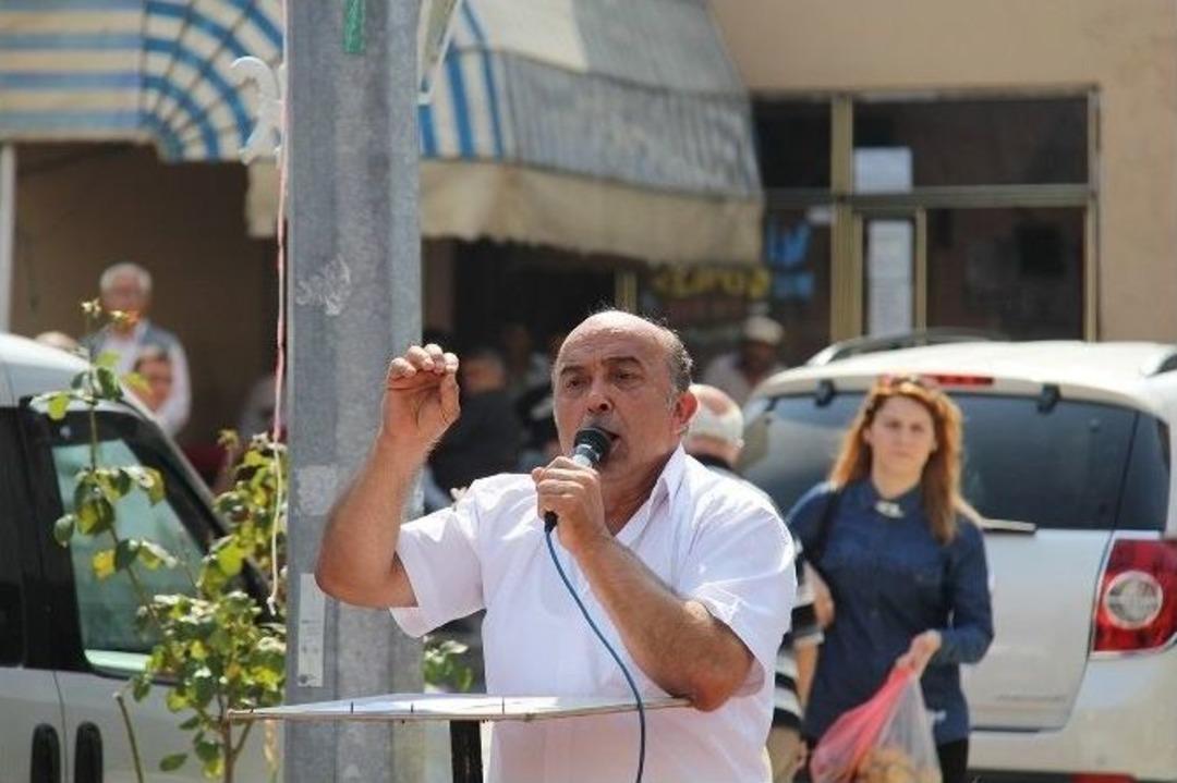 İl&ccedil;e Sorunlarını Meydanda Dile Getirdiler