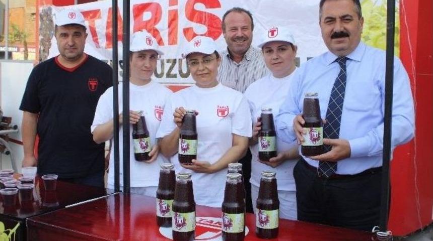 Tariş&rsquo;ten 5 Bin Litre &Uuml;z&uuml;m Suyu İkramı