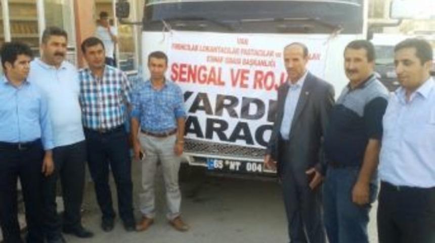 Van Esnafından Şengal Ve Rojava&rsquo;ya Yardım