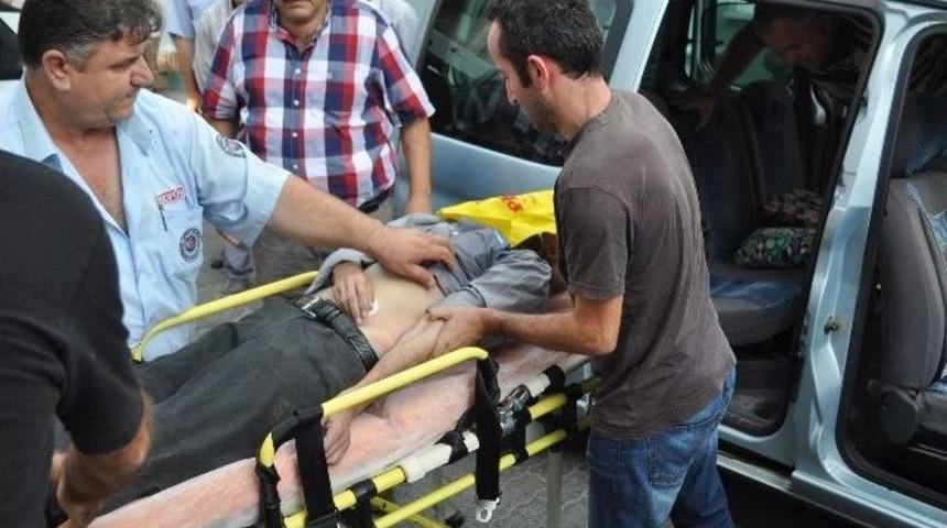 &Ouml;l&uuml;m Hastane Yolunda Yakaladı