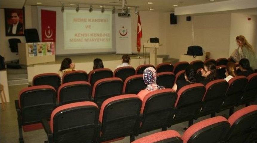 Kamudaki Kadınlara Kanser Anlatıldı