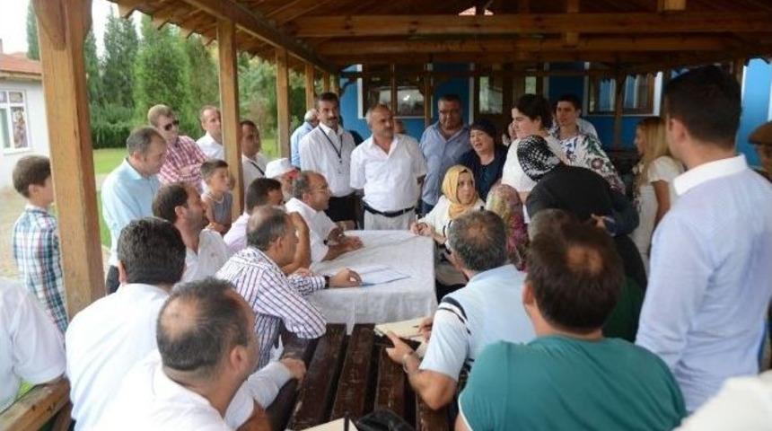 Başkan &Uuml;z&uuml;lmez Mahalle Gezilerine İbrikdere&rsquo;den Başladı