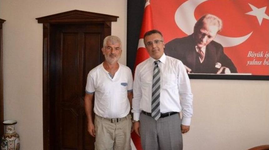 Kaymakam Mehmet Boztepe&rsquo;ye Hemşehri Ziyareti