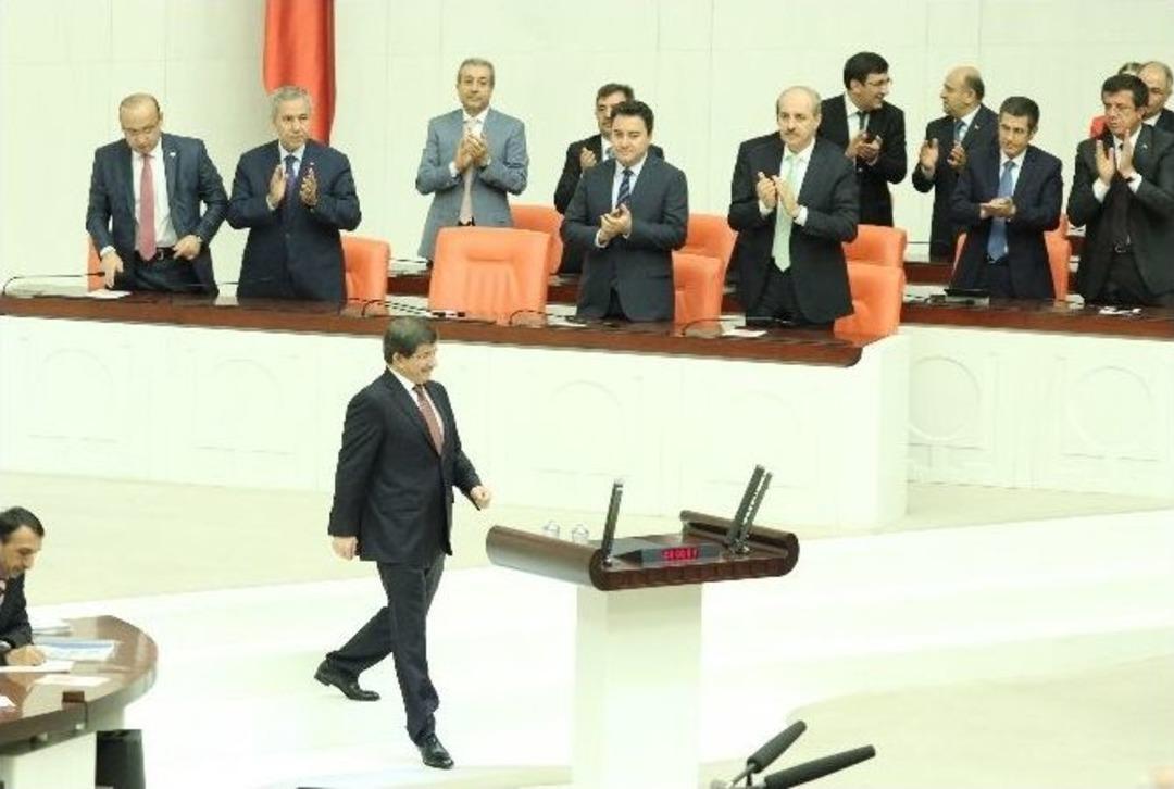 Başbakan Davutoğlu&rsquo;ndan Tbmm&rsquo;de Teşekk&uuml;r Konuşması