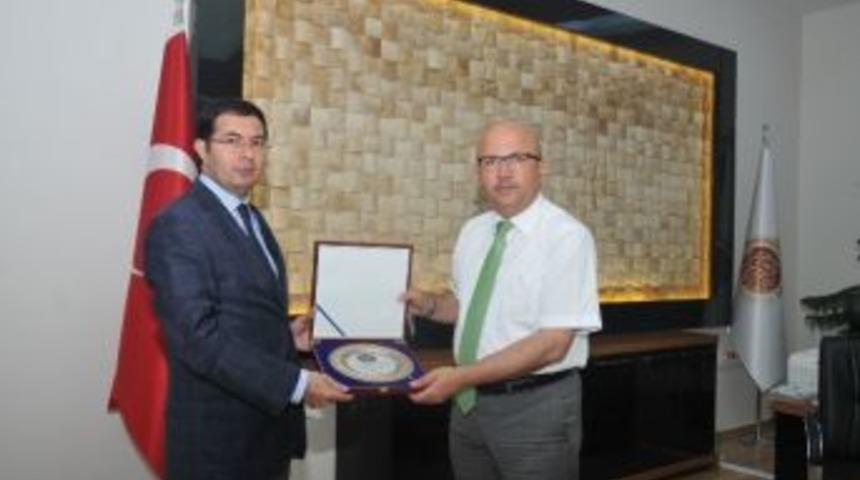 Kaymakam Yavuz&rsquo;dan Başkan &Ccedil;oban&rsquo;a Ziyaret