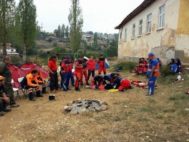 Eskişehir’de Mağarada Arama Kurtarma Çalıştayı