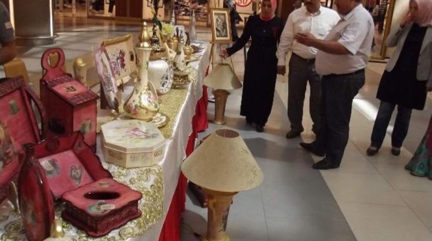 El Sanatları Sergisi A&ccedil;ıldı