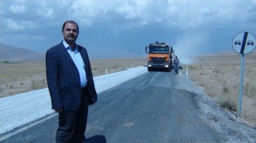 Karayolları Erciş&rsquo;te Asfalt &Ccedil;alışması Başlattı