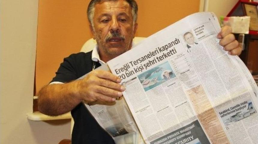 Tersanecilerden Milletvekili Ve Tso Başkanına Barış &Ccedil;ağrısı