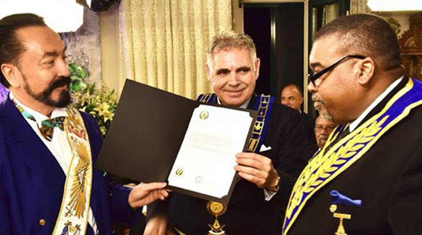 Adnan Oktar masonluk i&ccedil;in 1 milyon 50 bin euro verdi