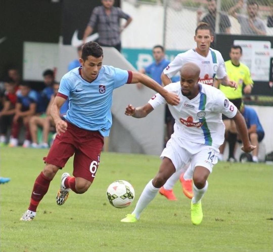Trabzonspor, &Ccedil;aykur Rizespor&rsquo;a Hazırlık Ma&ccedil;ında Fark Attı