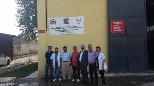 Yılmaz Dsyb Süt Toplama Merkezinde İncelemelerde Bulundu