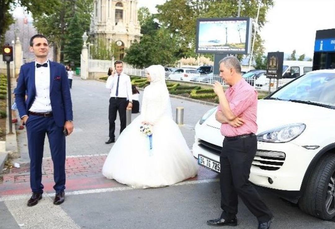 (&ouml;zel Haber) Gelin Arabası &lsquo;bahşiş Ter&ouml;r&uuml;&rsquo;nden Ka&ccedil;arak Kurtuldu