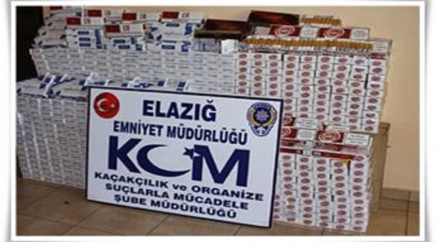 10 Bin Paket Ka&ccedil;ak Sigara Ele Ge&ccedil;irildi