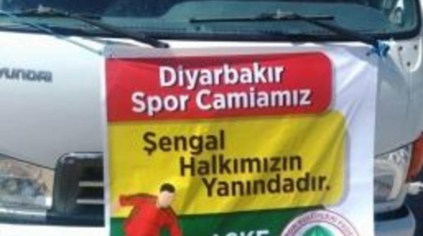 Spor Camiasından Yezidilere Gıda Ve Temel İhtiya&ccedil; Yardımı
