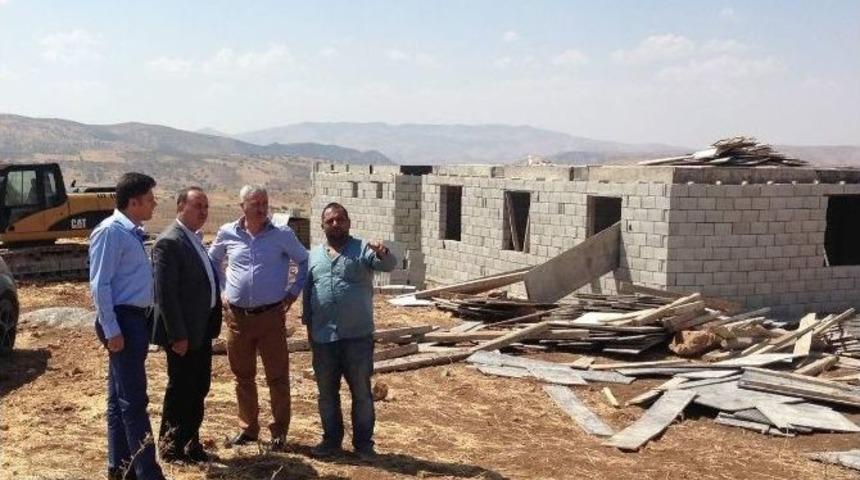 Milletvekili &Ouml;ren Toki Konutları Alanında İncelemelerde Bulundu