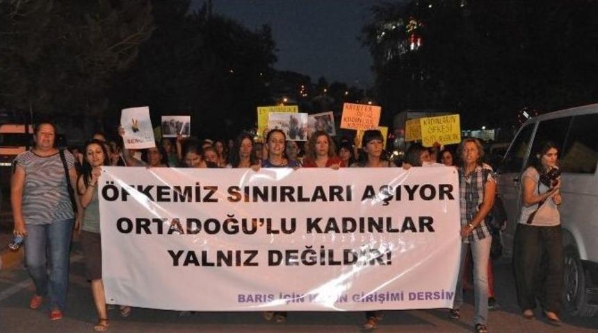 Tuncelili Kadınlar, &ldquo;ortadoğulu Kadınlar Yalnız Değildir&rdquo;